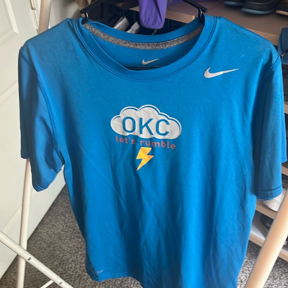 Small OKC Red Coyote Nike Dri Fit Tshirt